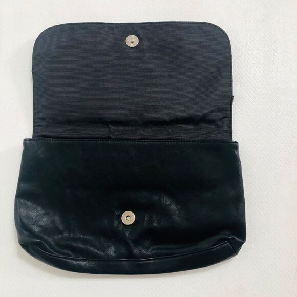 🌹JESSICA SIMPSON Handbag Purse Clutch Black - Picture 3 of 8